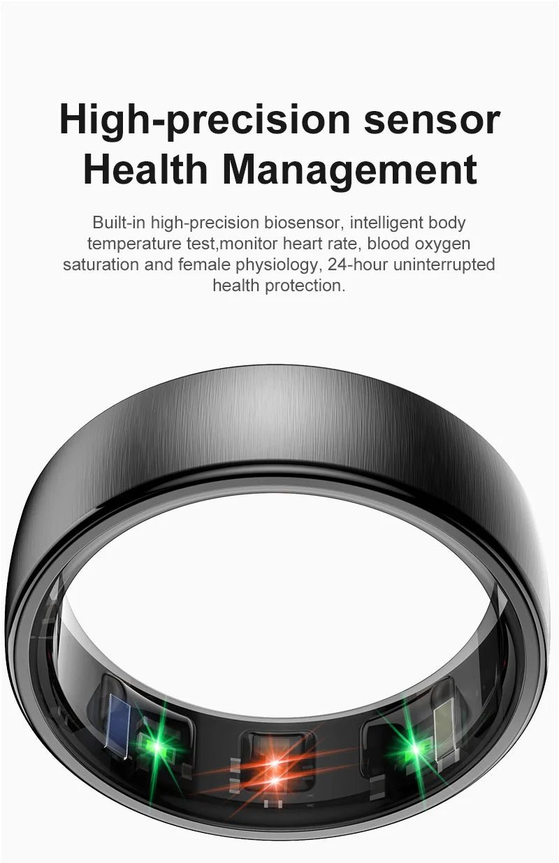 Smart Ring with Temperature Sensor and Sleep Tracker