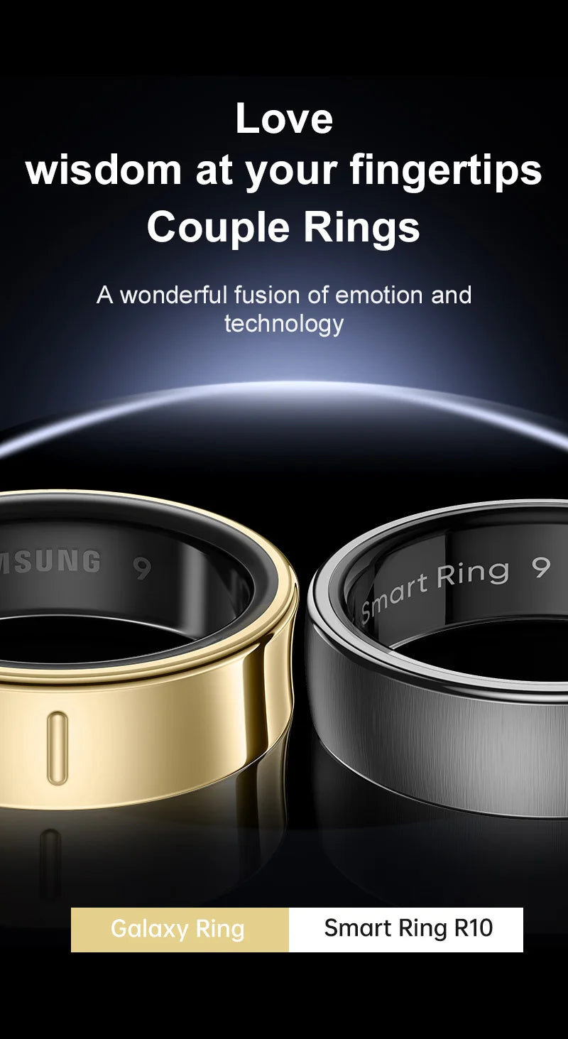 Smart Ring with Temperature Sensor and Sleep Tracker