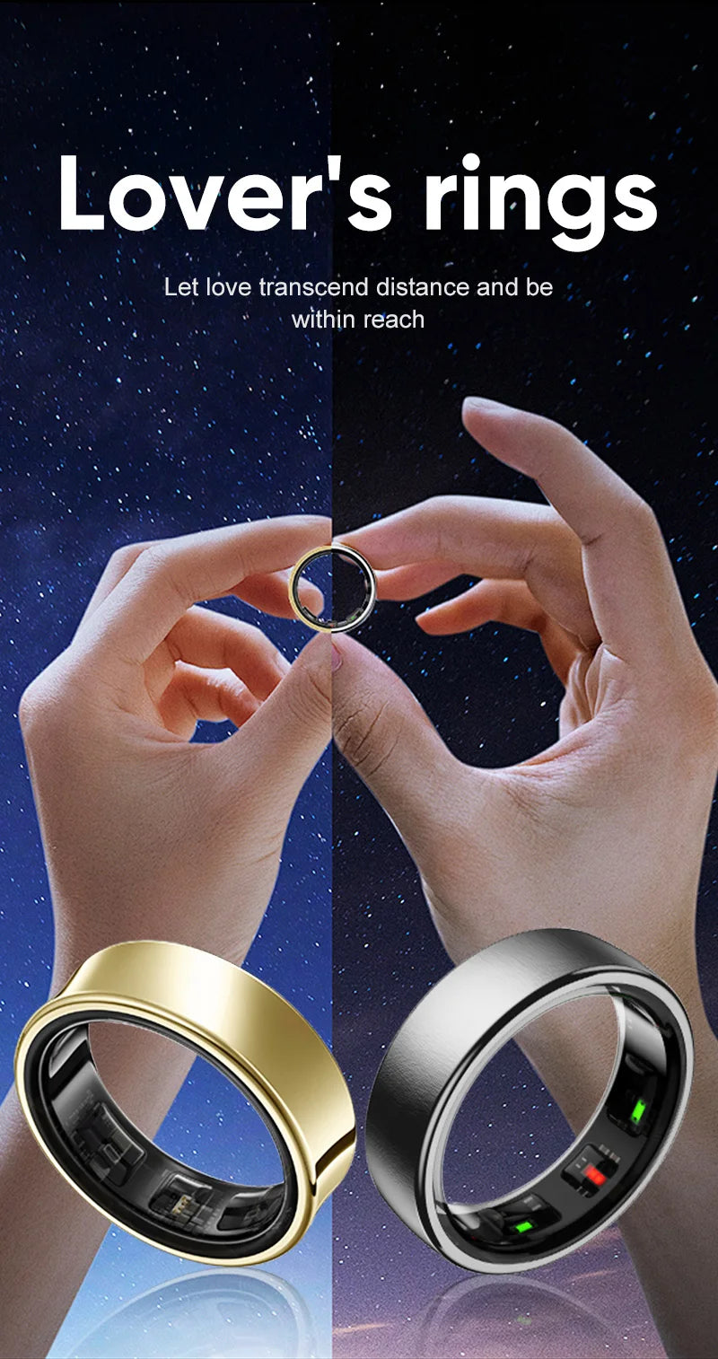 Smart Ring with Temperature Sensor and Sleep Tracker