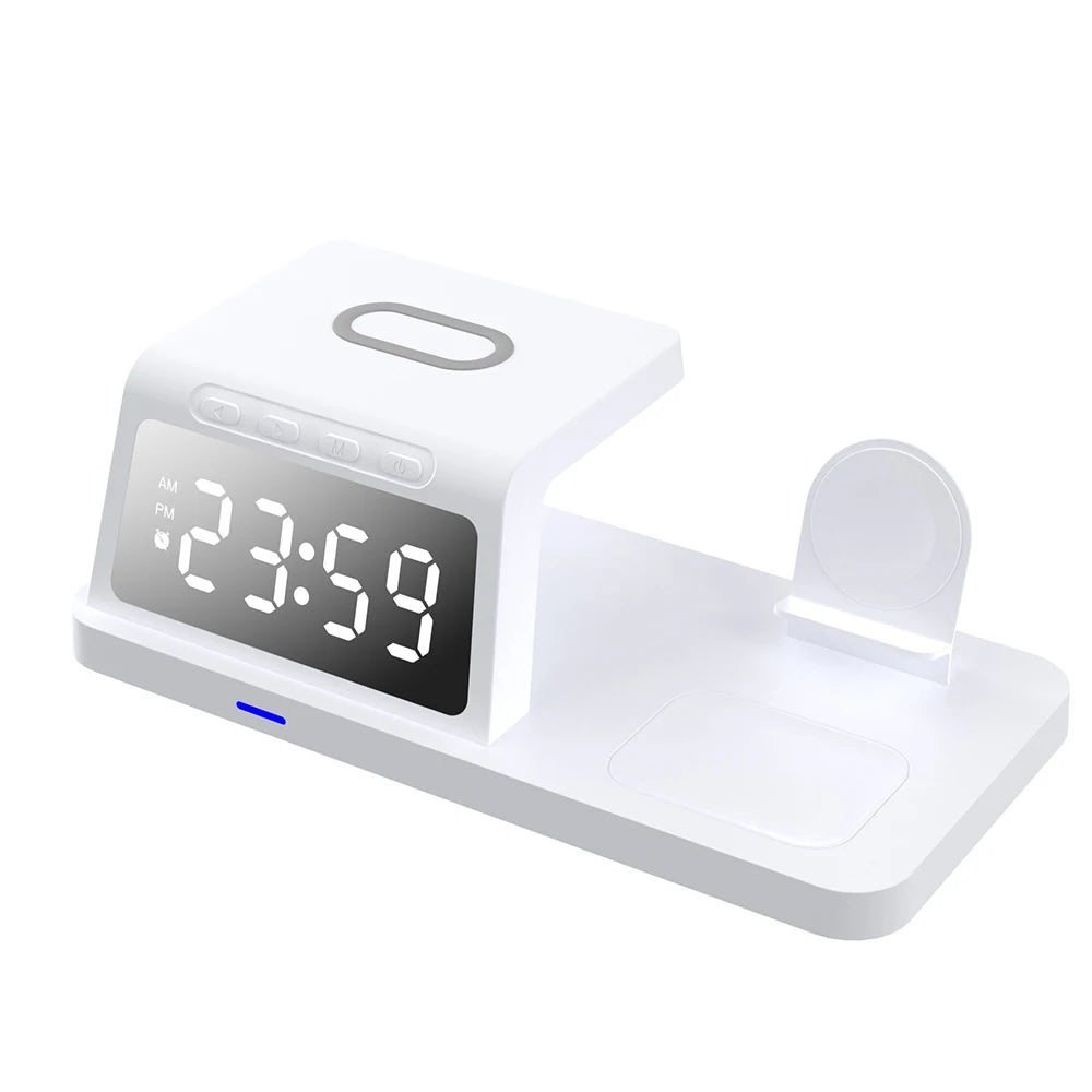 3-in-1 Wireless Charger Stand for iPhone 11–16, AirPods Pro & Apple Watch Series 1–8
