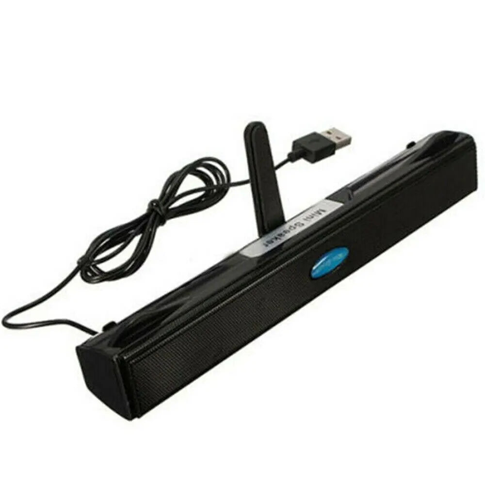 Mini USB Speaker with 3D Surround Sound – Multimedia Desktop Speaker for PC & Laptop