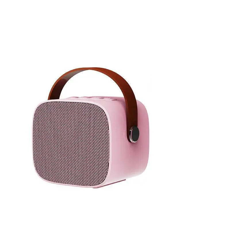 Mini Karaoke Machine Portable Speaker with 1-2 Wireless Microphones for Kids & Adults