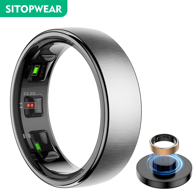 Smart Ring with Temperature Sensor and Sleep Tracker