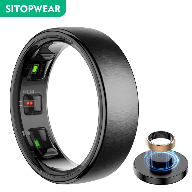 Smart Ring with Temperature Sensor and Sleep Tracker