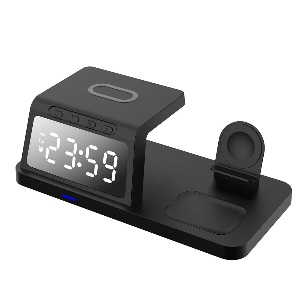 3-in-1 Wireless Charger Stand for iPhone 11–16, AirPods Pro & Apple Watch Series 1–8