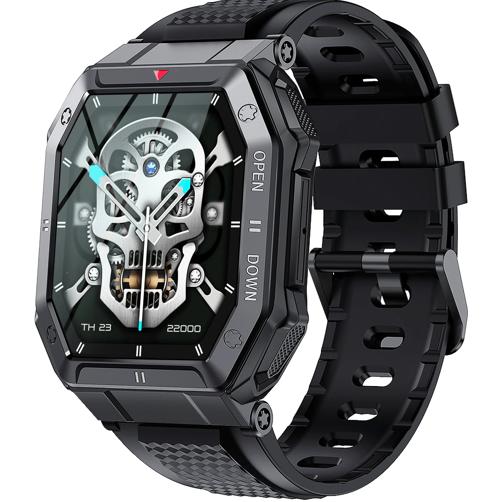 Smart Watch for Android 4.4+ & iOS 8.0+ Men’s 1.85-Inch HD Display Bluetooth