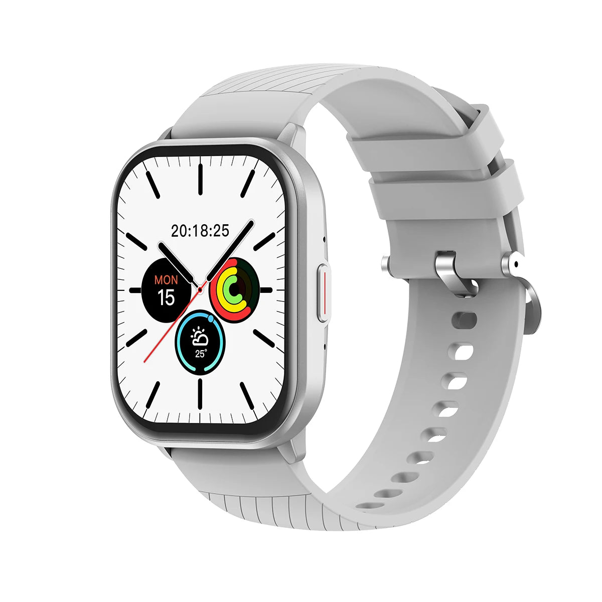 2025 New Fashionable Men’s Smartwatch – 2.01” Waterproof AI Voice Bluetooth Call Fitness Watch