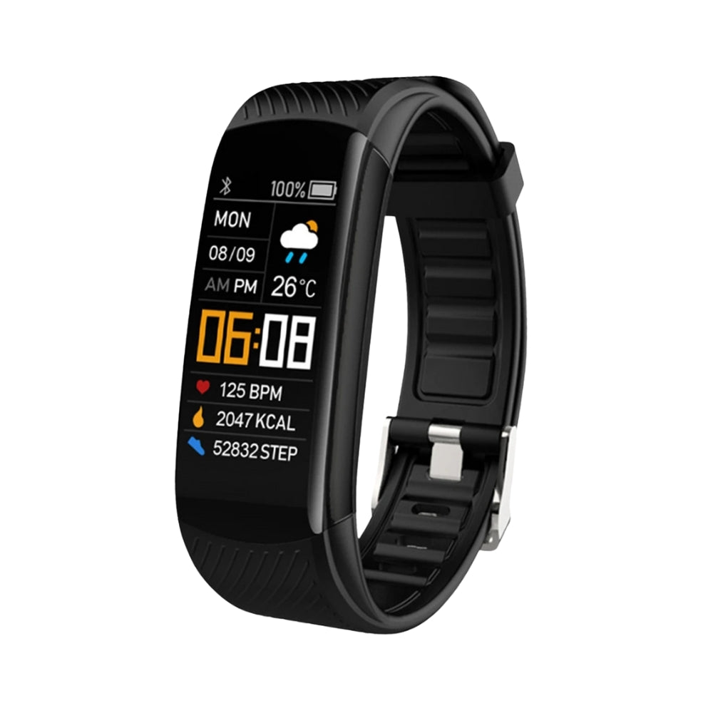 Fitness Bracelet – Heart Rate, Blood Pressure Monitor & Waterproof Smart Band